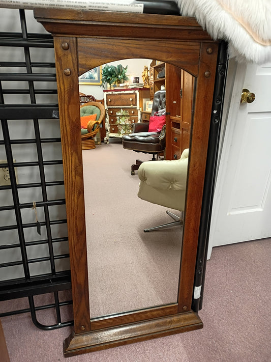 Large Mirror w/ Wood Frame
