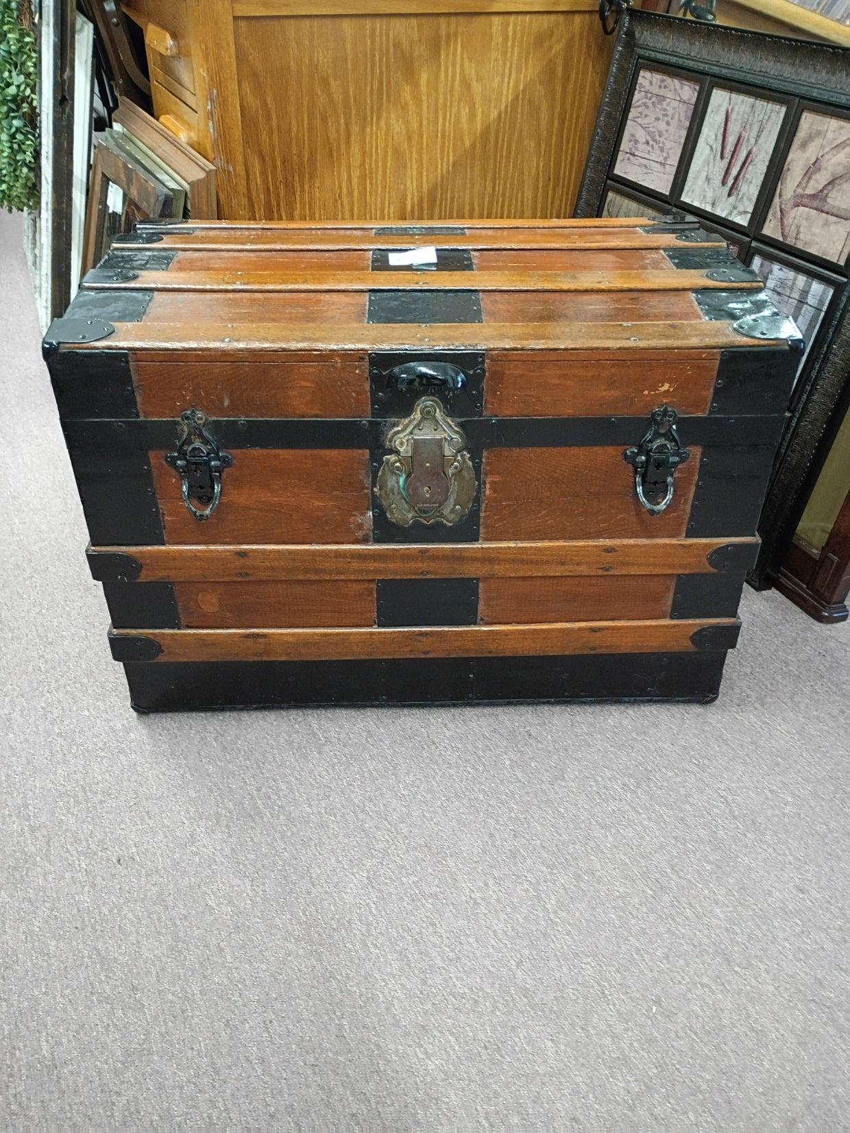 Vintage Steamer Trunk