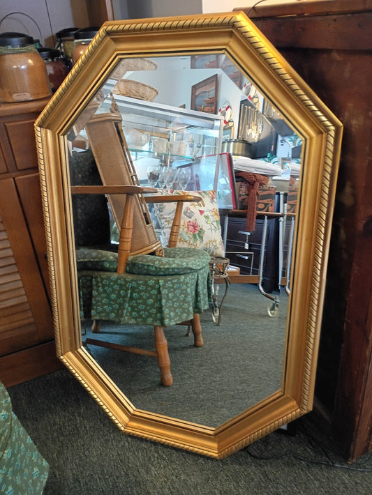 Brass Wall Mirror