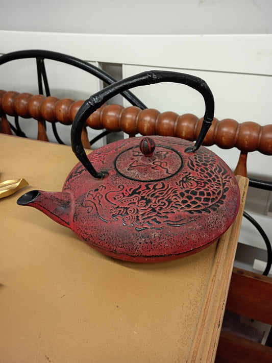 Year of the Dragon, Cast Iron Tea Pot