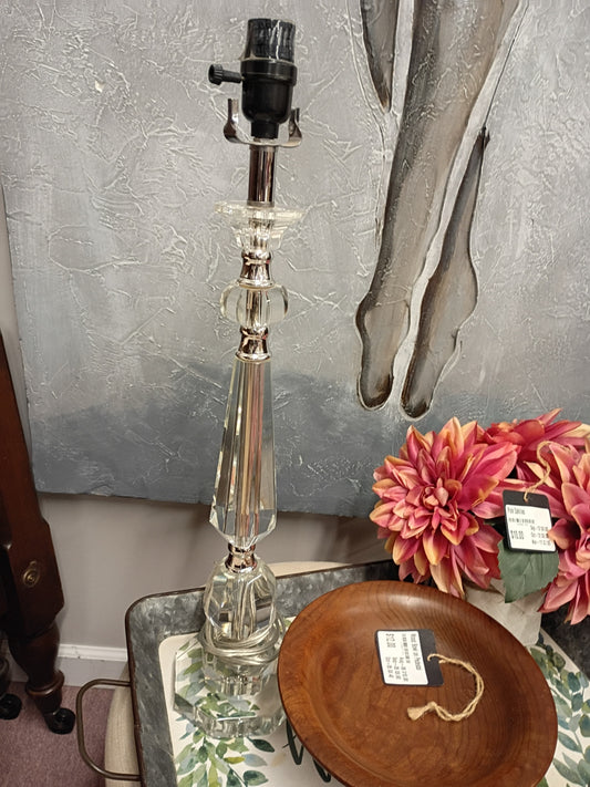 Crystal Lamp NO SHADE