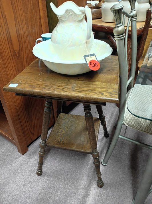 Square, Vintage Side Table