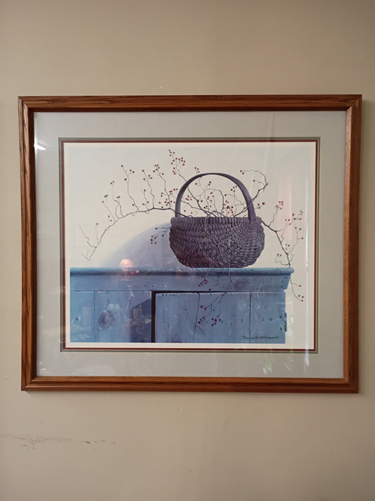 Berries in Basket Print