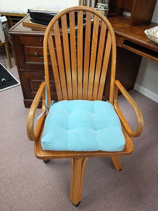 Wood Desk Chair