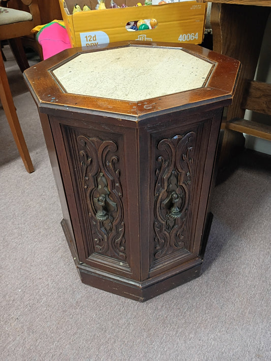 Marble Top, Octogon Table