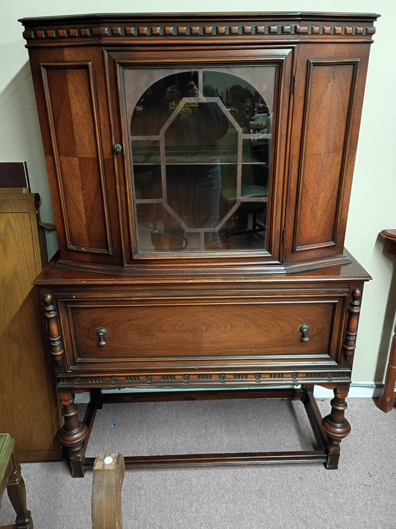 Vintage China Cabinet