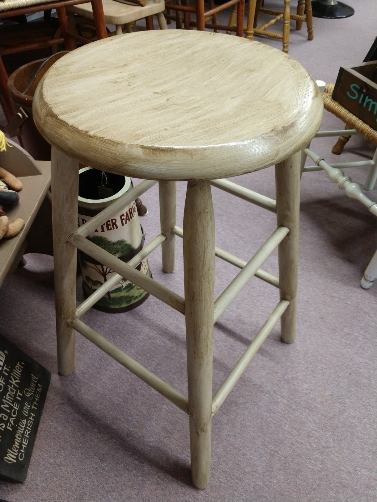 Primitive Bar Stool