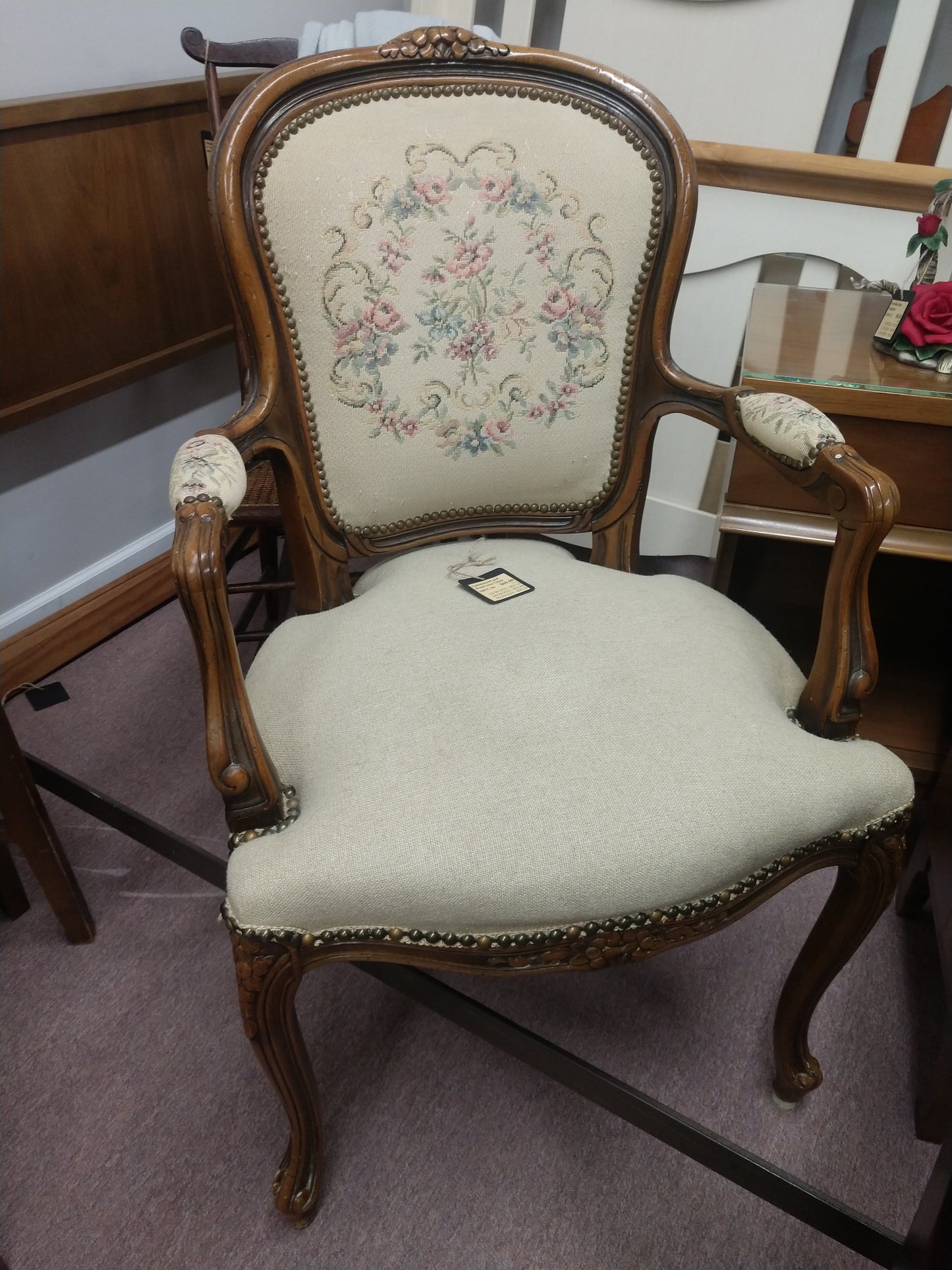 Upholstered/Wood Side Chair