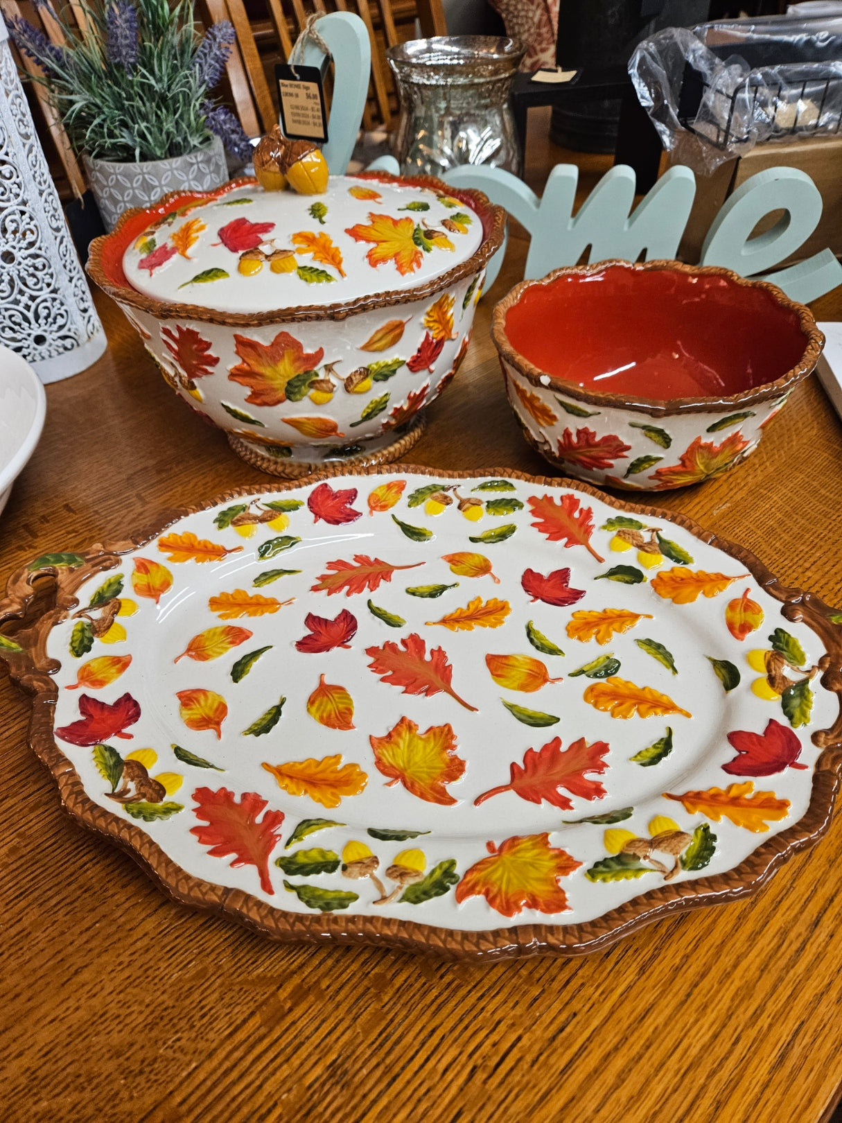 Fall Harvest Serving Dish Collection