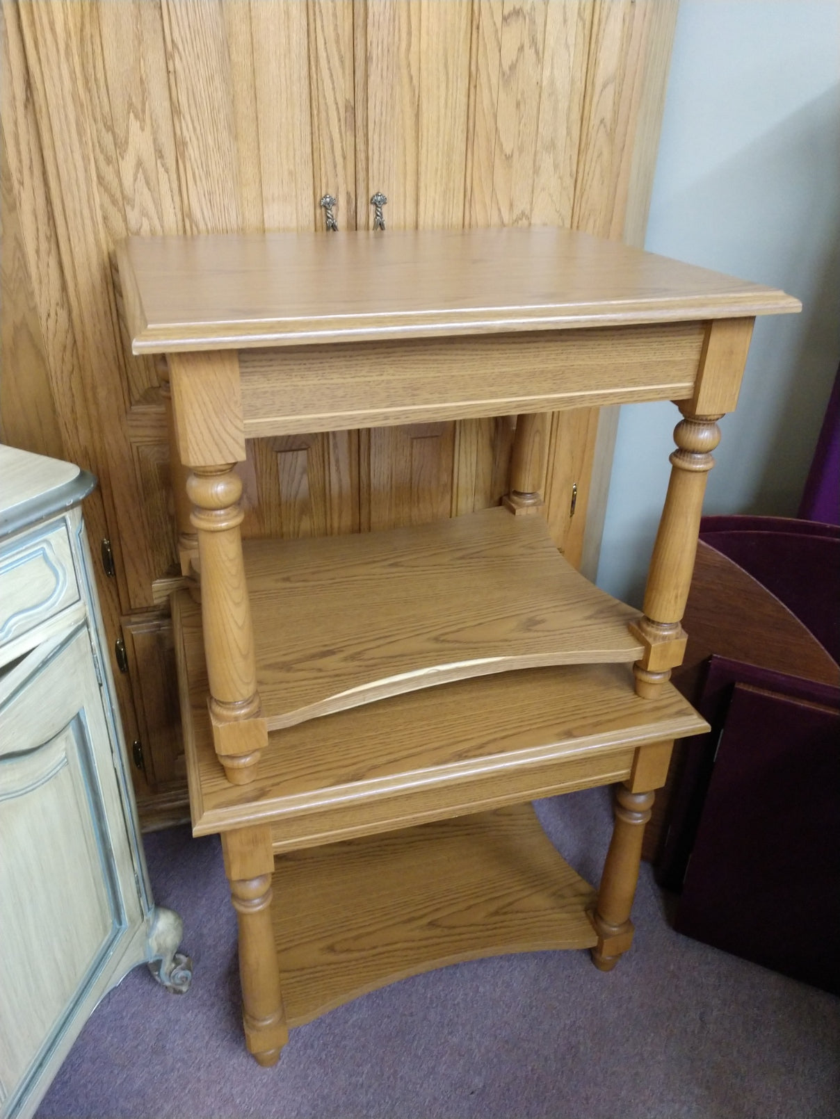 Pair of Laminate End Tables