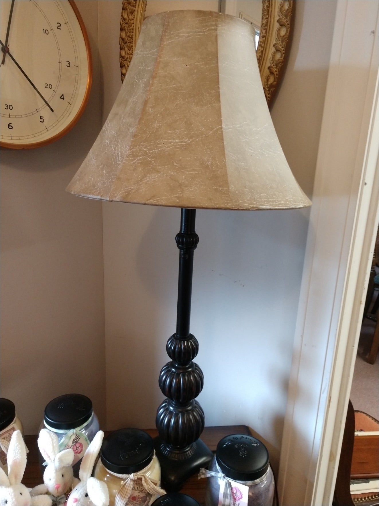 Table Lamp w/ Pull String and Shade