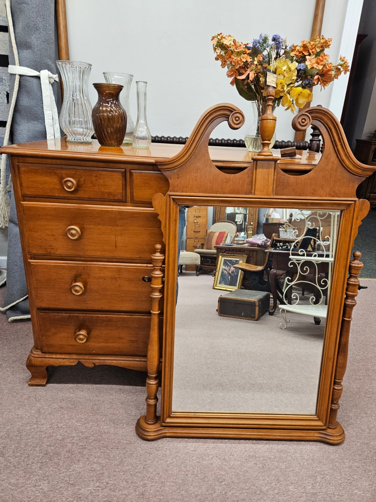 Chest of Drawers w/ Mirror