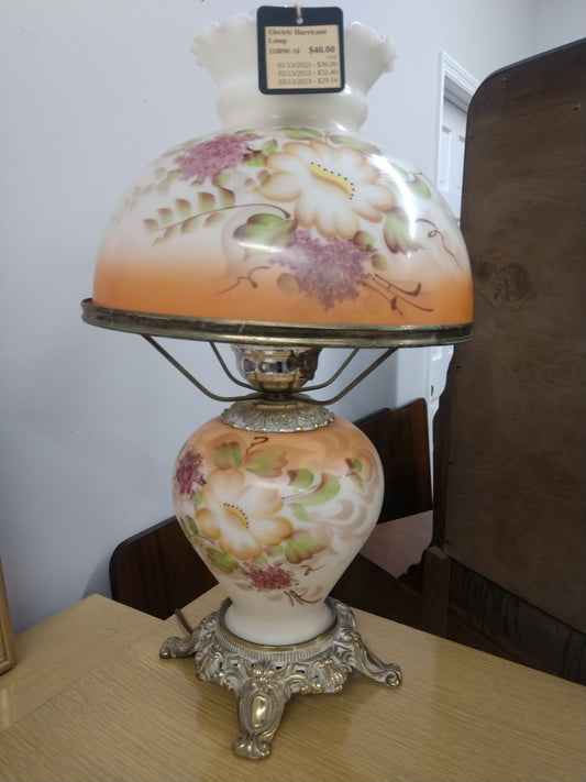 Vintage Hurricane Lamp