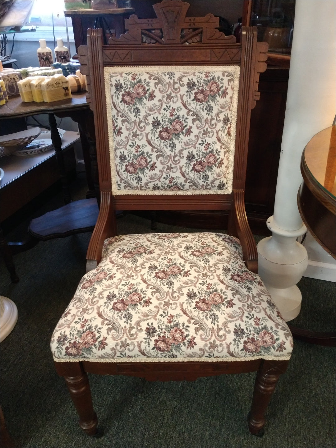 Eastlake Style Parlor Chair