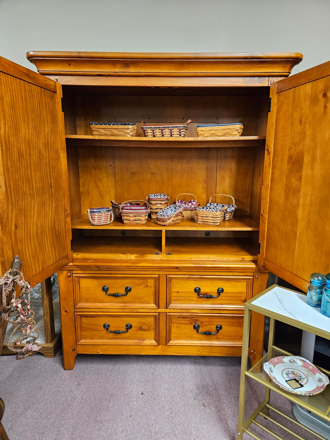 Large Entertainment Armoire