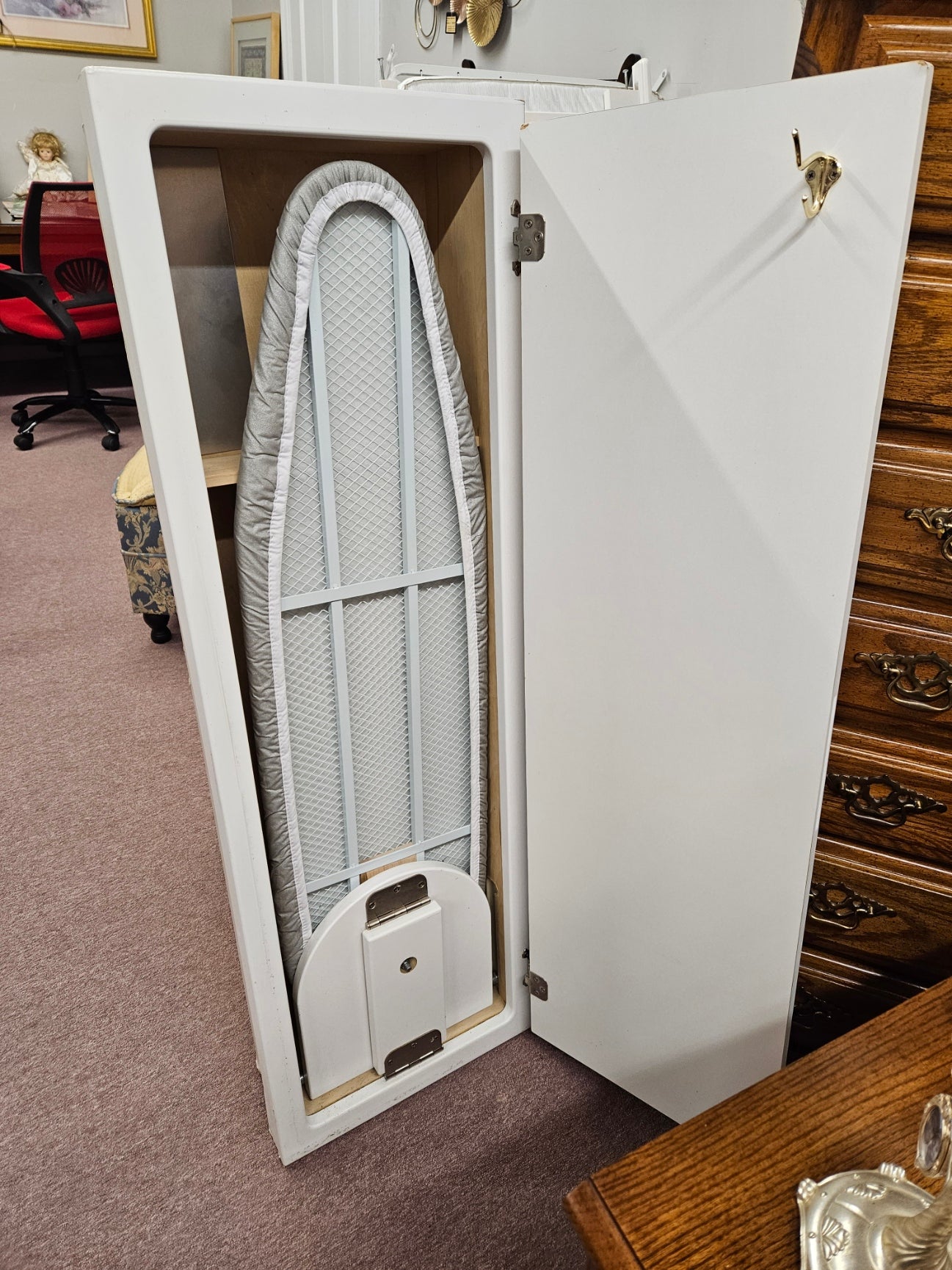 Recessed Ironing Board Cabinet
