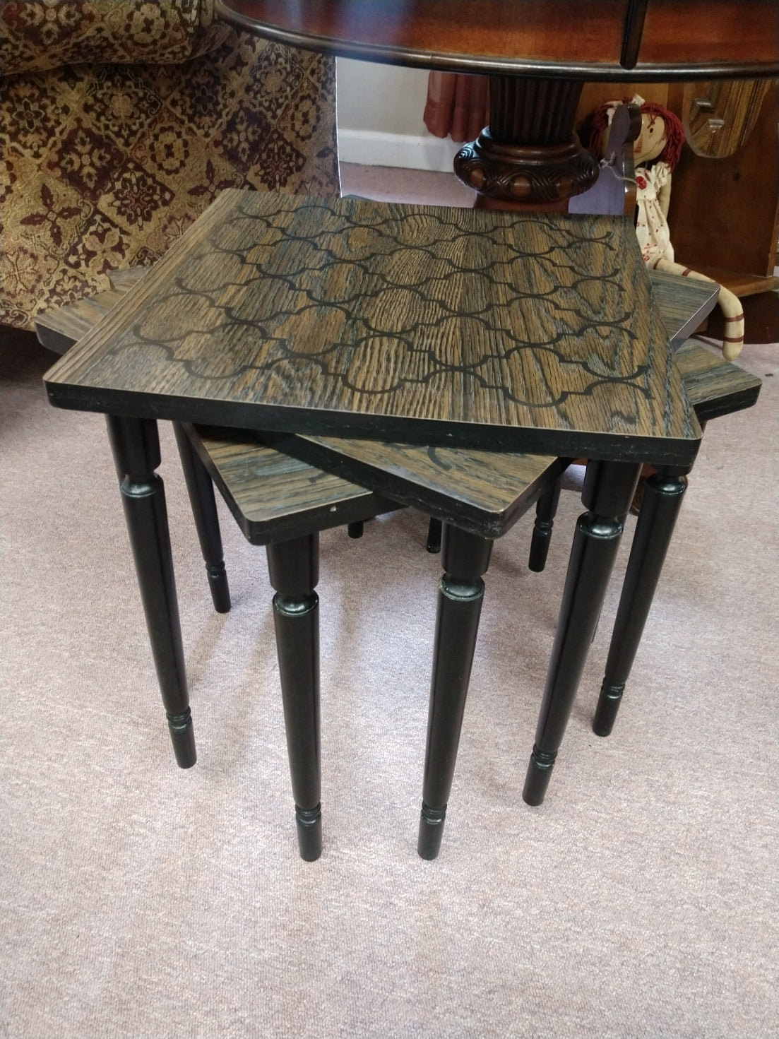 Set of 3 MCM Stacking Tables