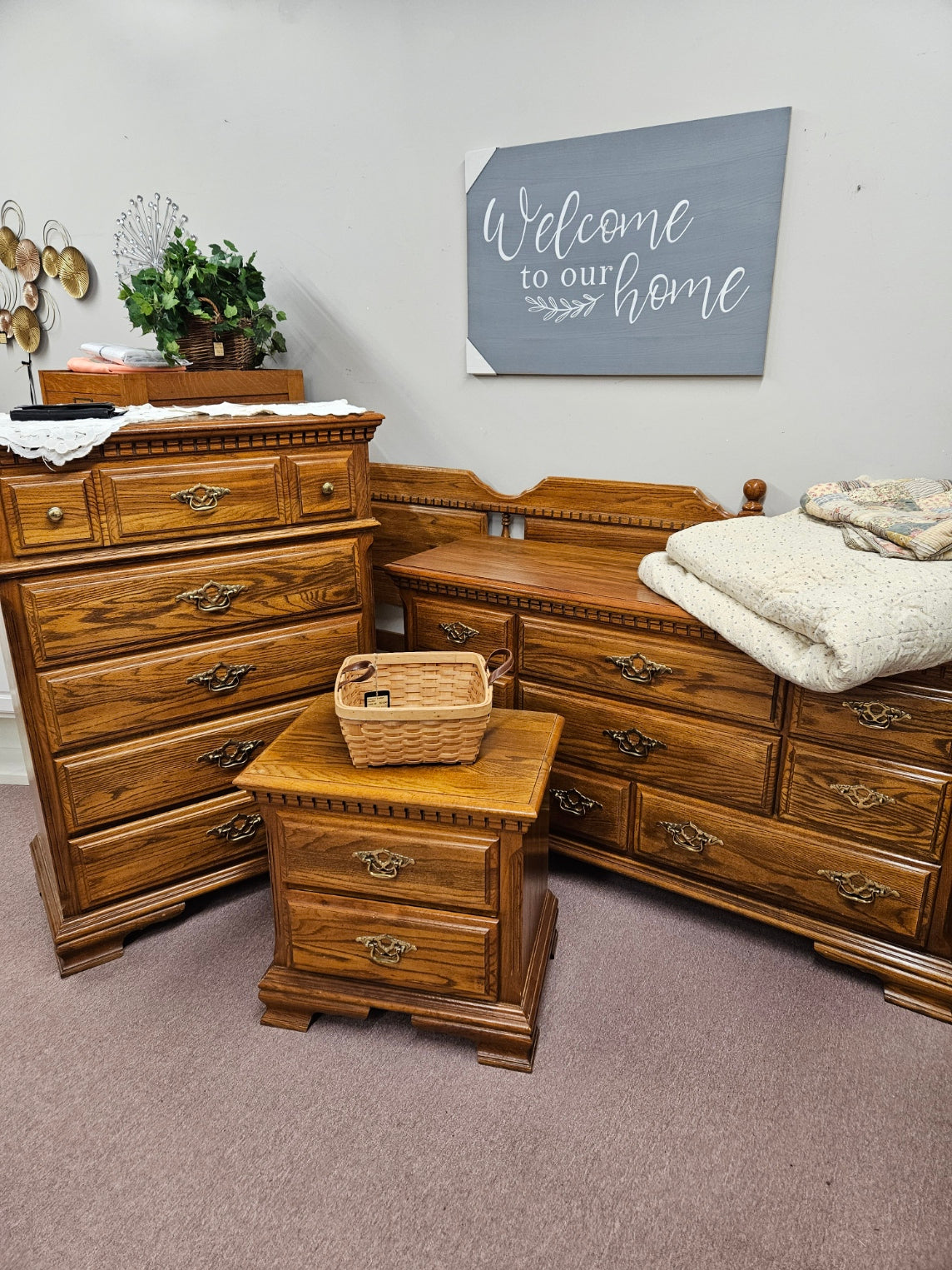 Oak Bedroom Set