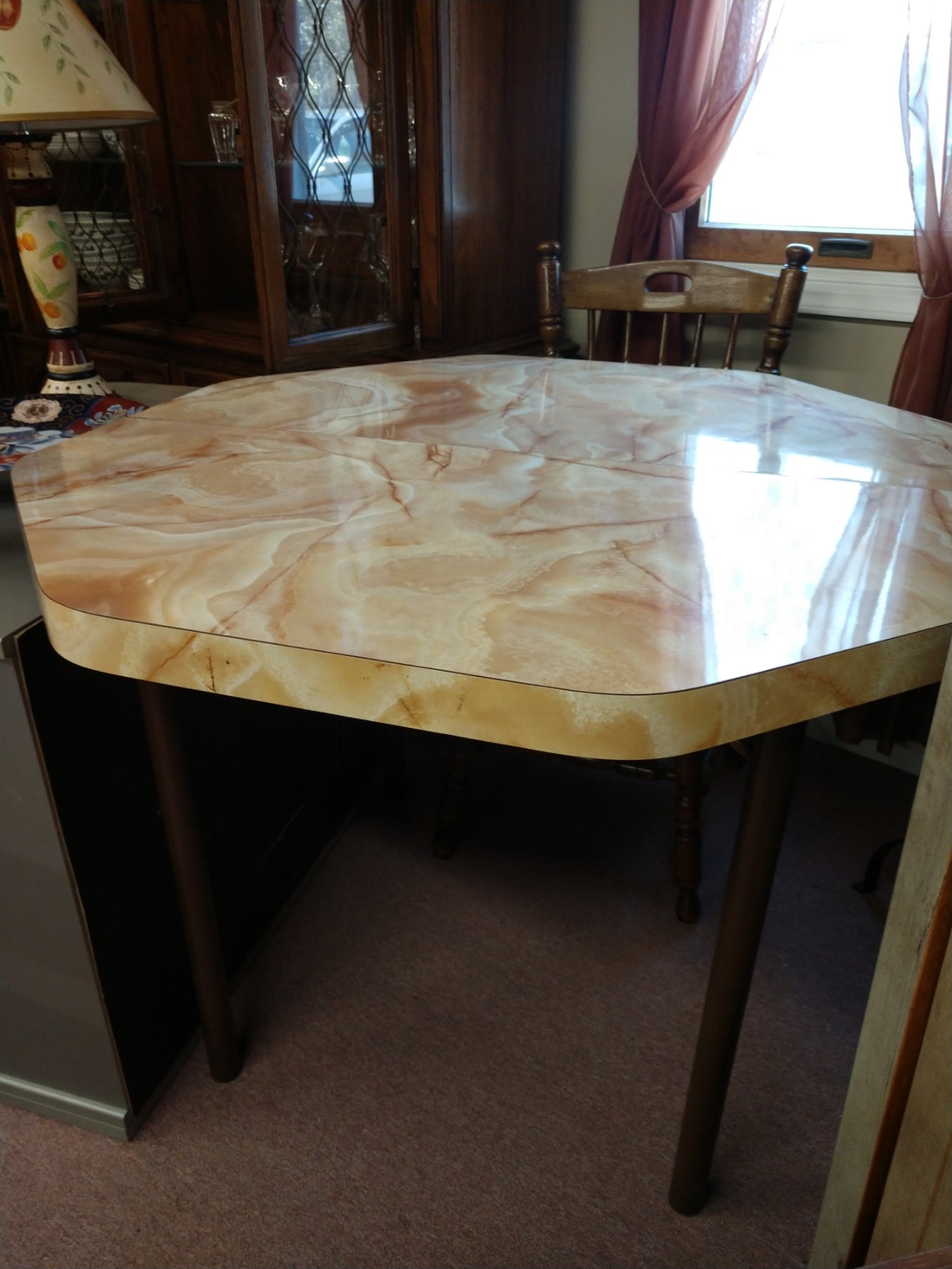 Octagon Table w/ Formica Top