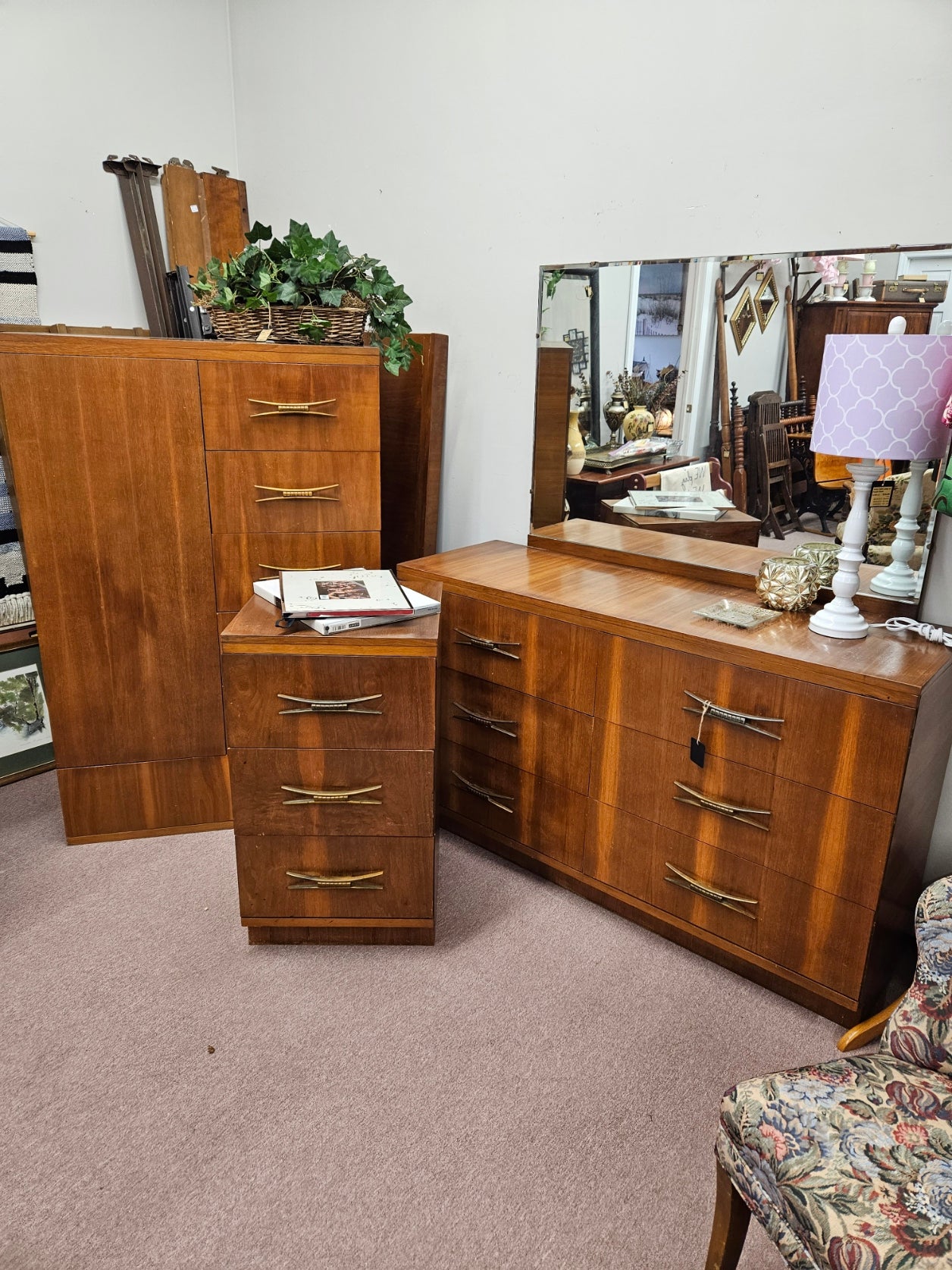 4-Piece Vintage Bedroom Set