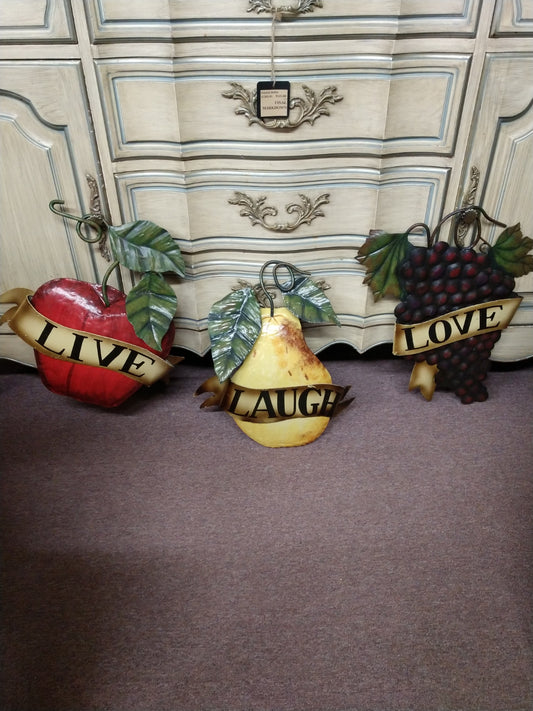Large, Live, Laugh, Love Fruit